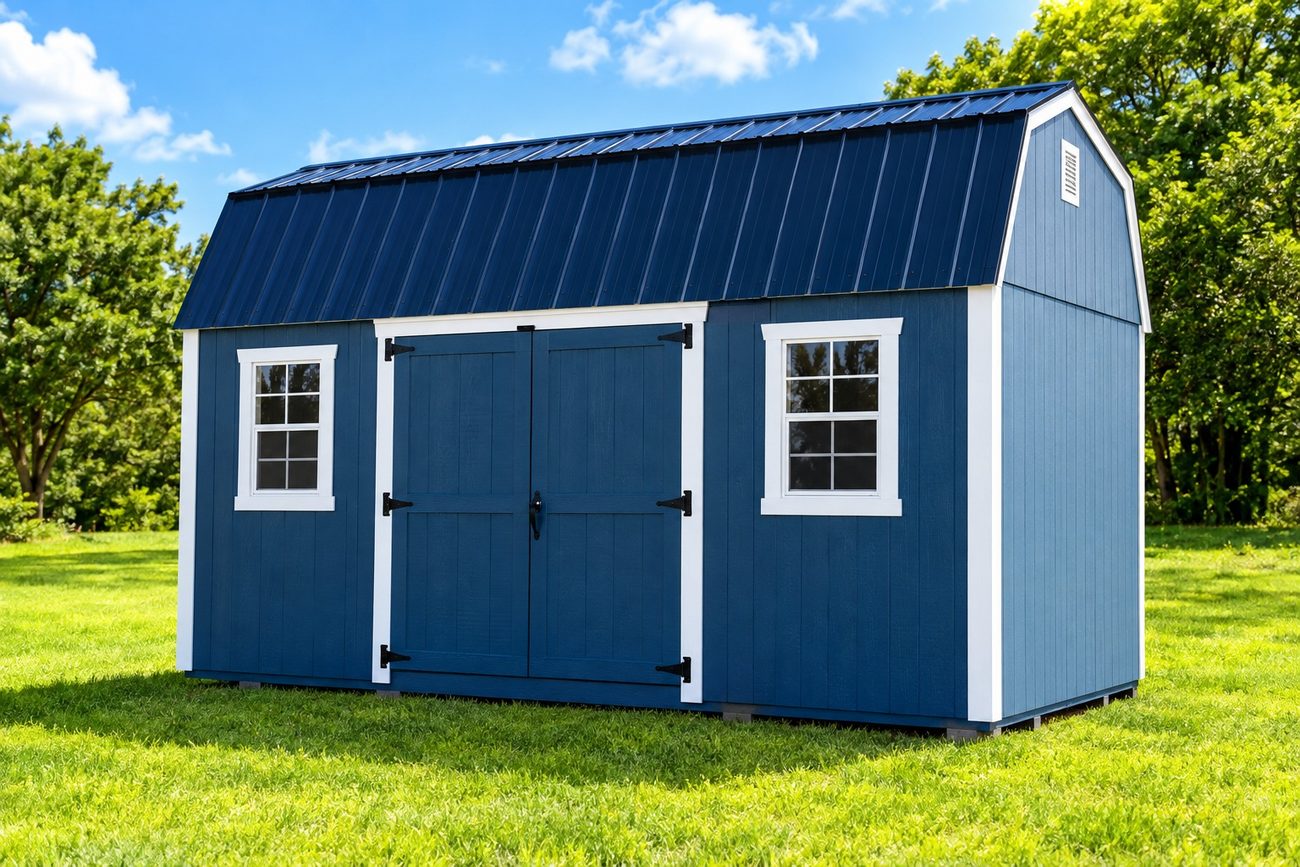 Blue LP SmartSide Backyard Lofted Barn